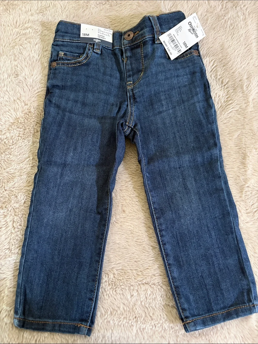 OshKosh B'gosh Dark Blue Denim Jeans